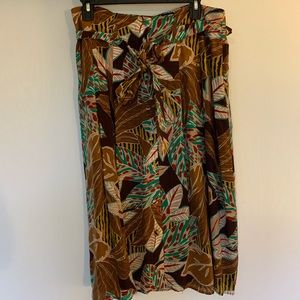 Sezane printed skirt